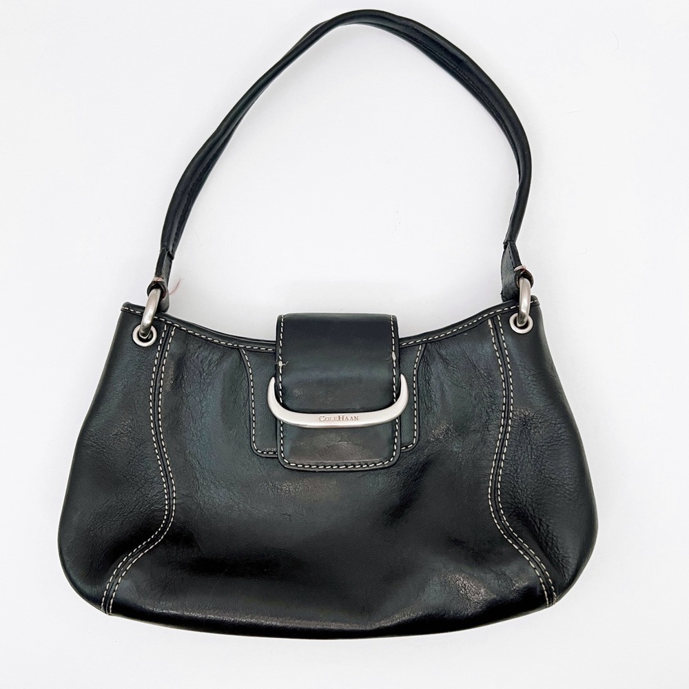 Cole Haan Small Black Leather Purse